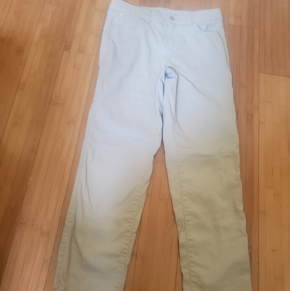 Girls Khaki Uniform Pants